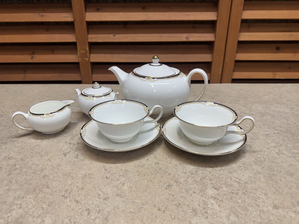 ウエッジウッド スターリング シュガーポット+クリーマー + 