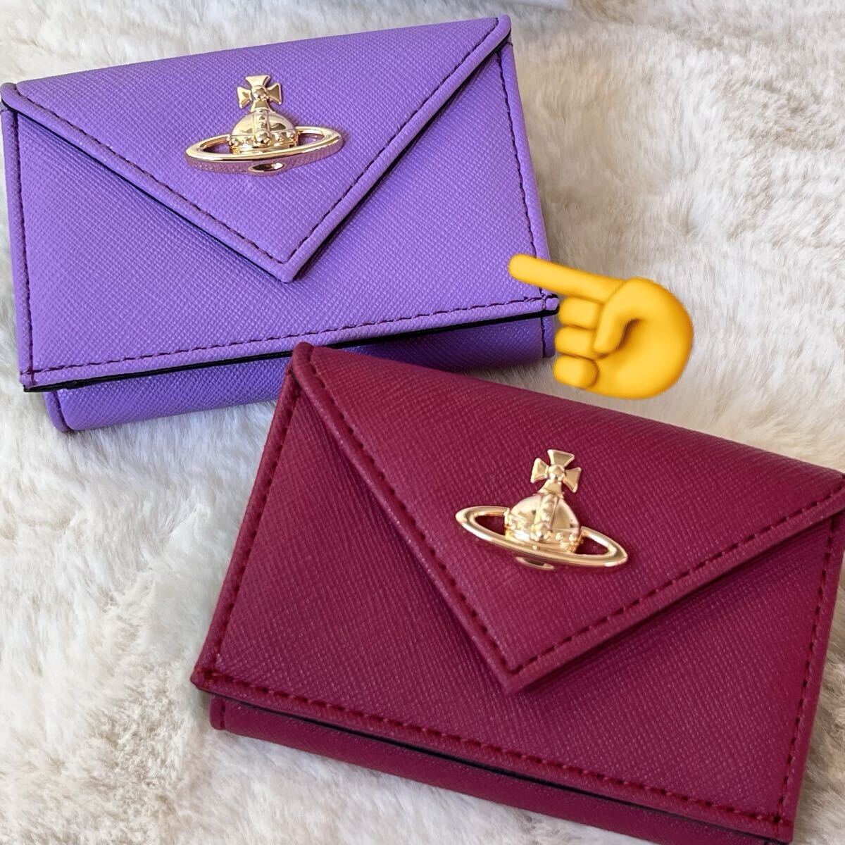 Vivienne Westwood ヴィヴィアンウエストウッド 三つ折り財布 レッド