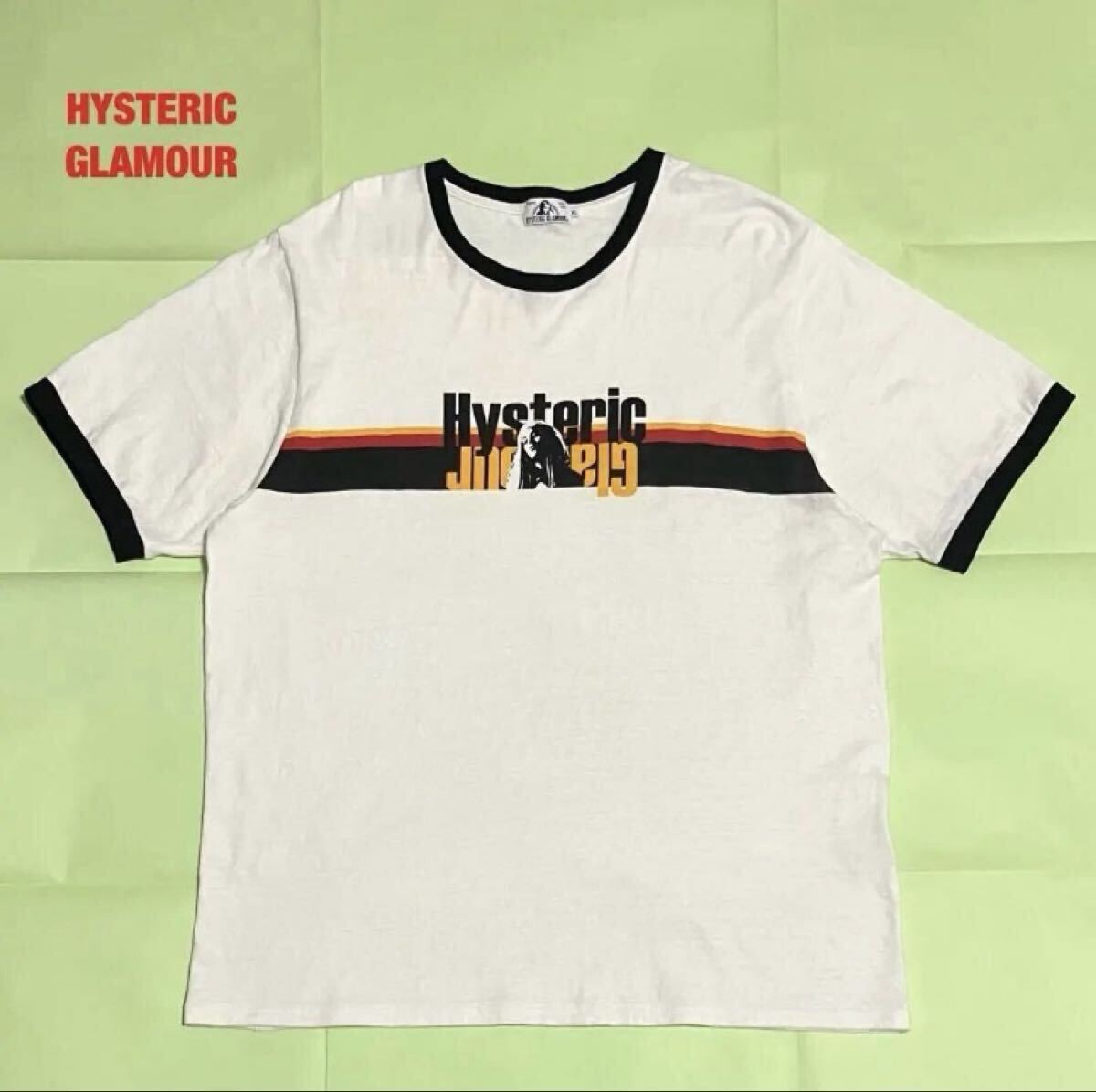 XLサイズ☆完売モデル☆ヒスガール】ヒステリックグラマーリンガー T