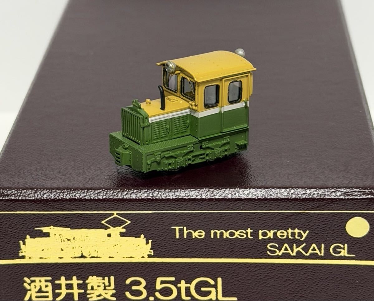 受発注 ワールド工芸 HOナロー HOe 明神電車 赤金号 窓桟なし仕様 塗装