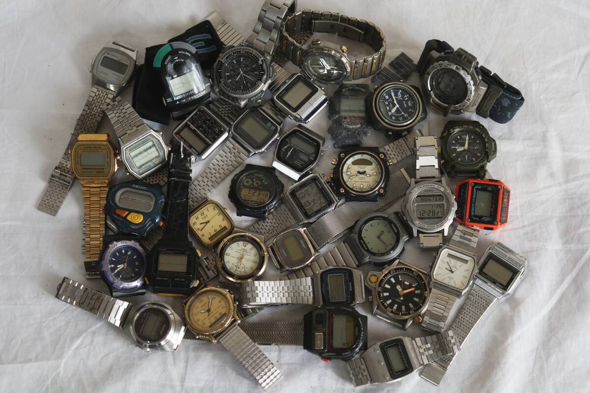 セイコー デジアナ Seiko 大量 120個 セイコー シチズン カシオ リコー 