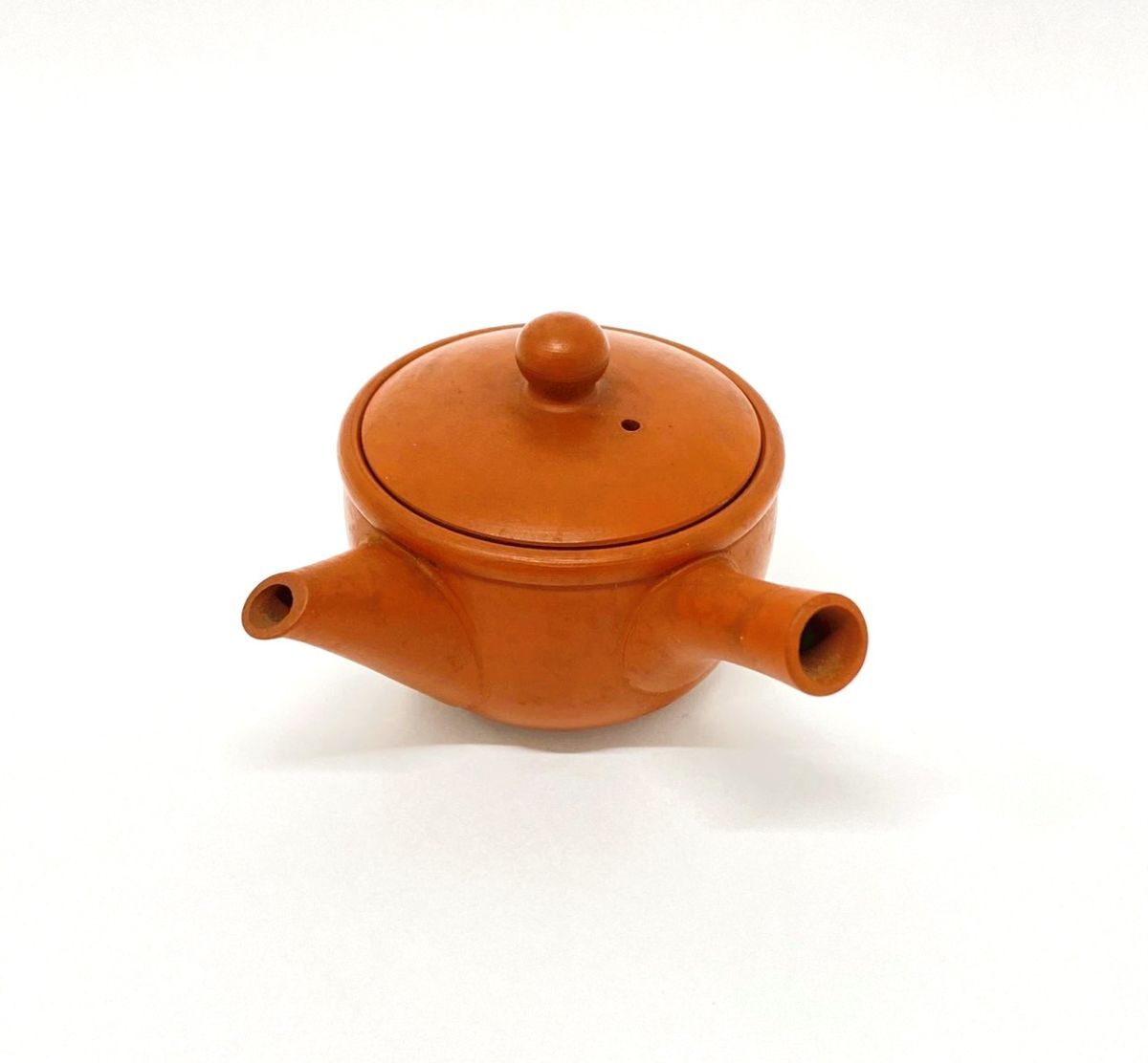 常滑焼 煎茶道具 急須 茶注 共箱 茶器 公式通販 横手急須 朱泥 | 窯変