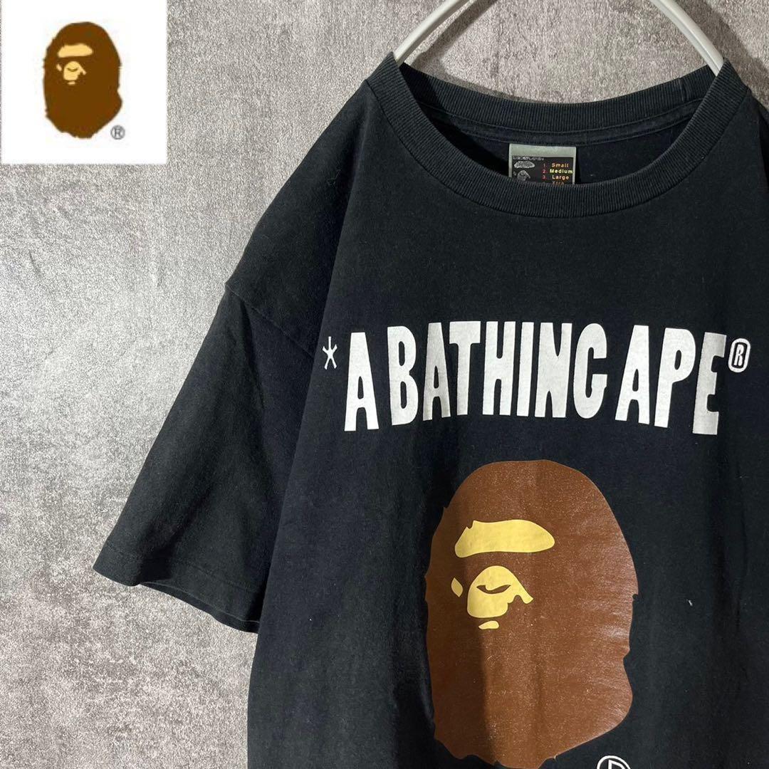 Supreme × A Bathing Ape コラボTシャツ Lサイズ | Shop at