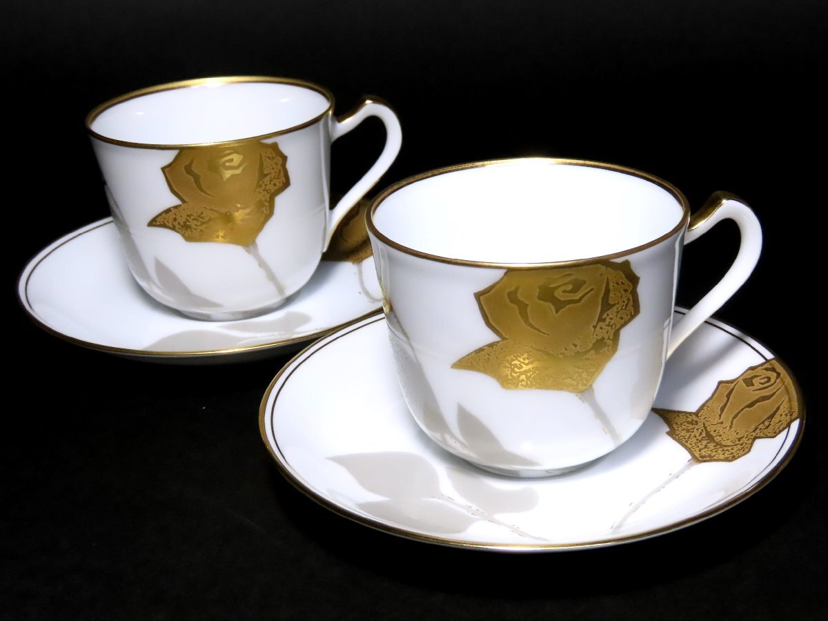 大倉陶園瑠璃金彩梅小皿プレートLIMITED EDITION /【Buyee】