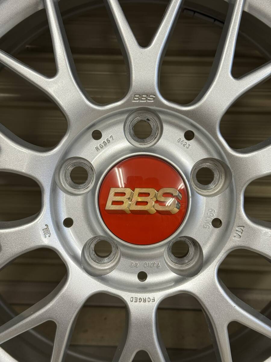 BBS RG 16インチ アルミホイール メッシュ 16×7J 5穴 PCD114.3