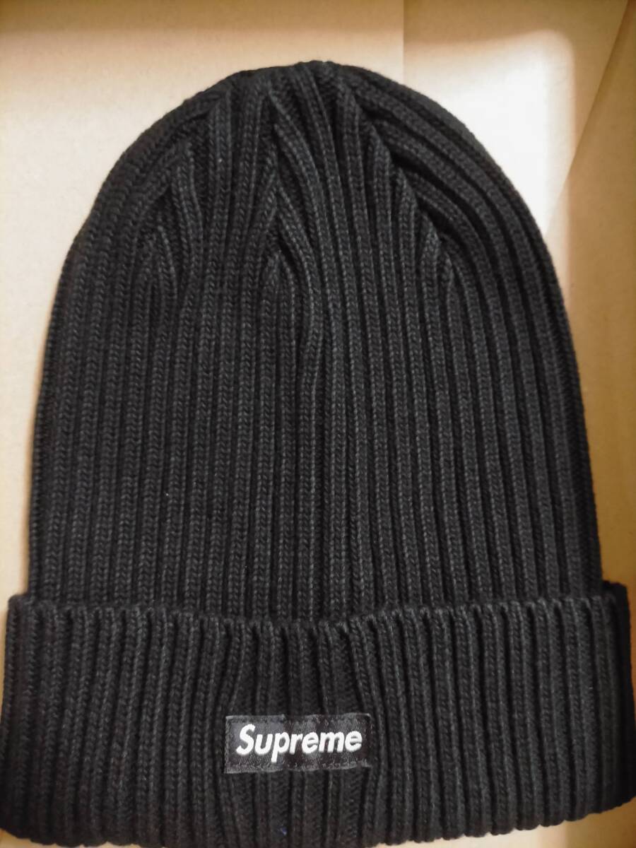 25SS Supreme Overdyed Beanie Black ブラック 黒 Supreme Overdyed