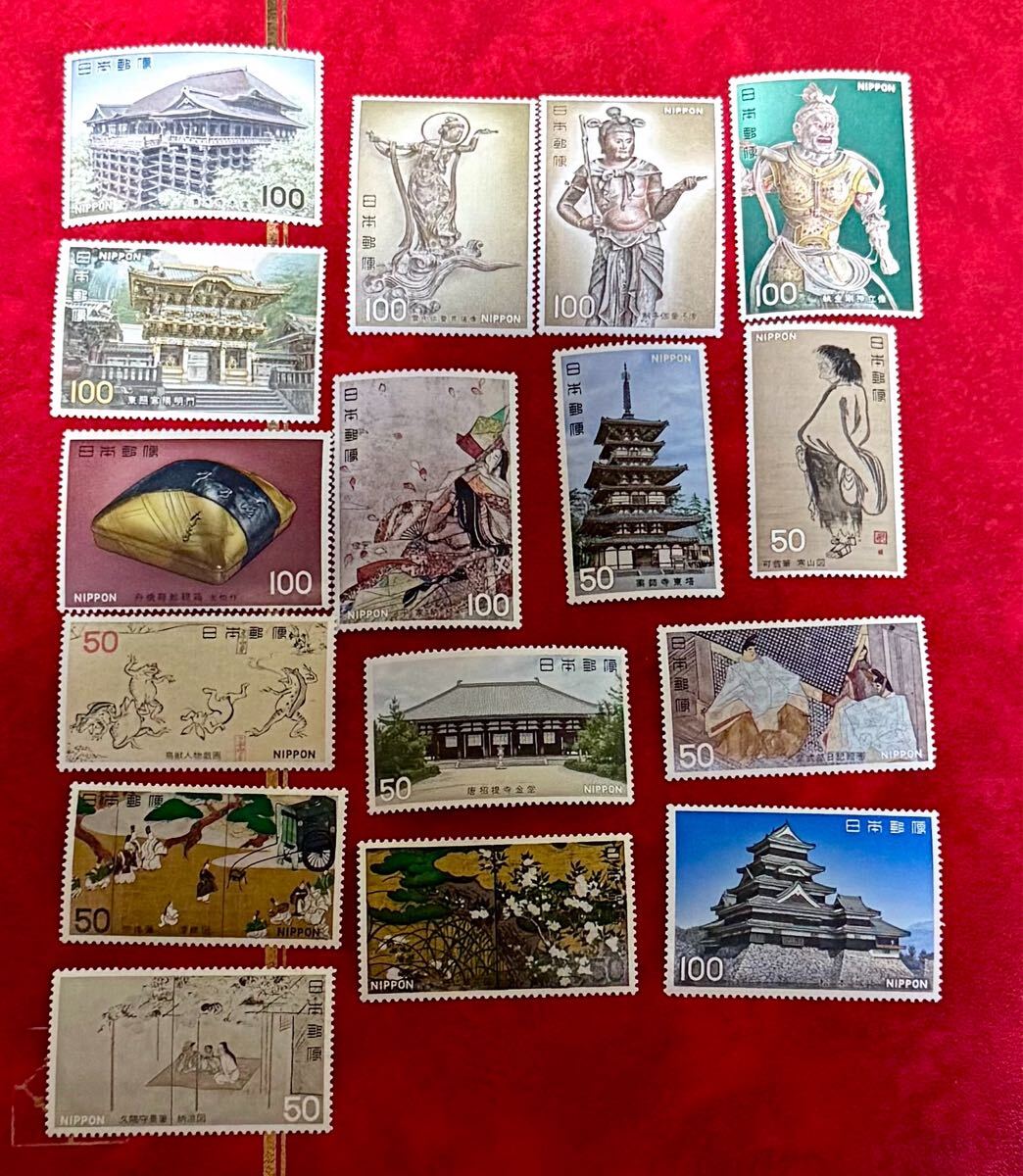 銭単位切手 昭和11年 関東局始政30年記念 3種完貼り絵葉書 16500円