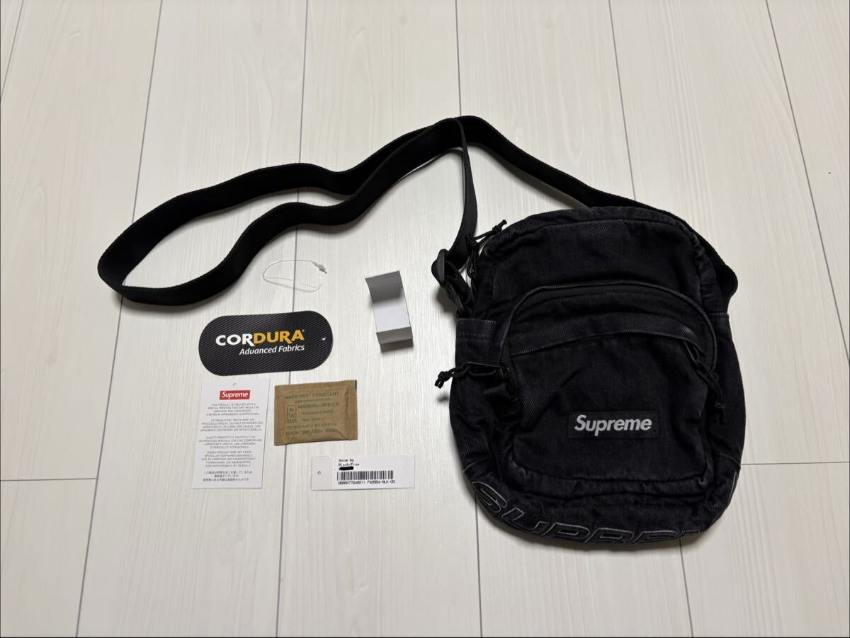 Supreme Woven Shoulder Bag Black ショルダーバッグ | Shop at