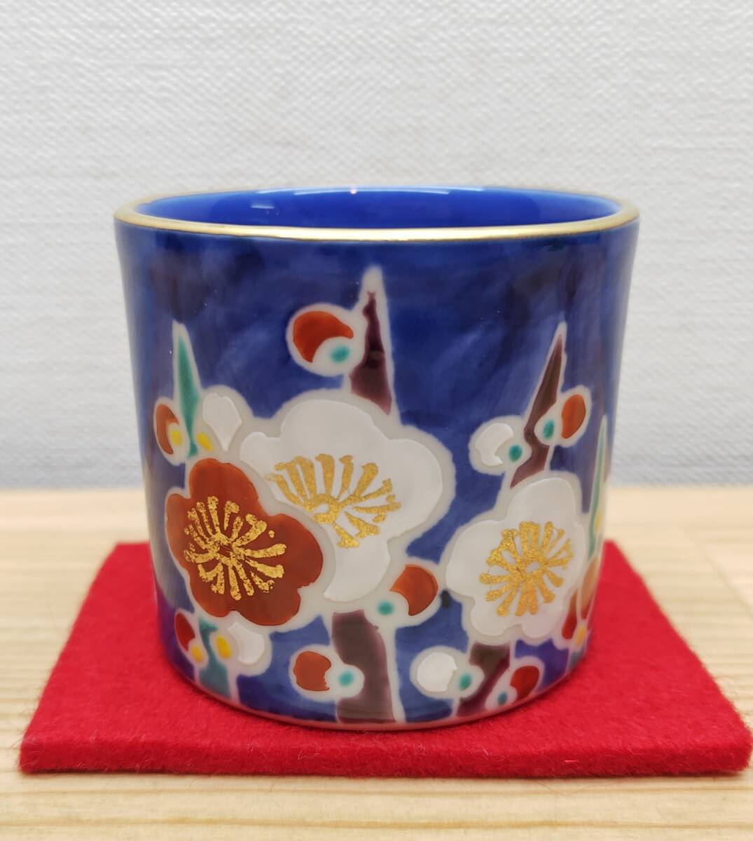 逢絢亭・新品】茶道具 蓋置 京焼 青楓蓋置 平安昭阿弥 高野昭阿弥 共