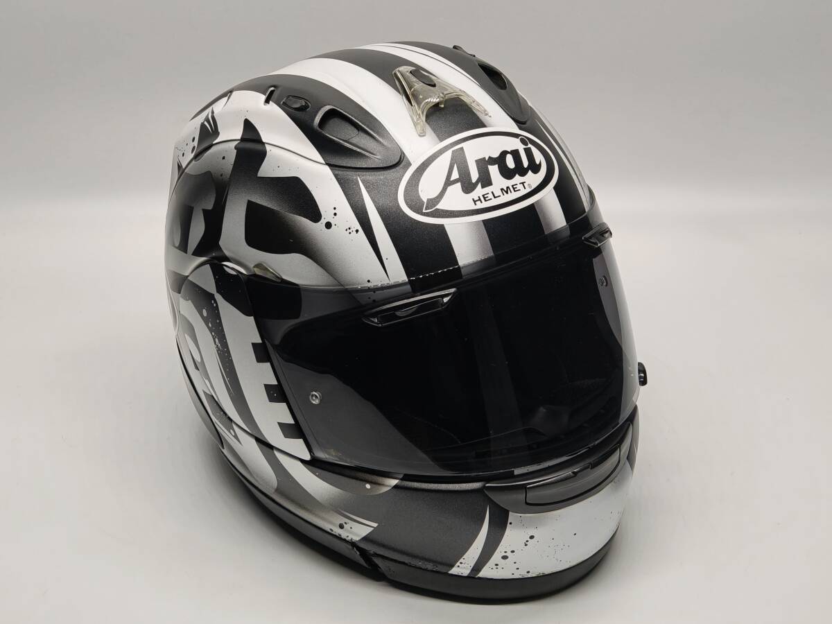Arai RX-7 RV フルフェイス グラスホワイト ヘルメット RR5 M 【公式通販】