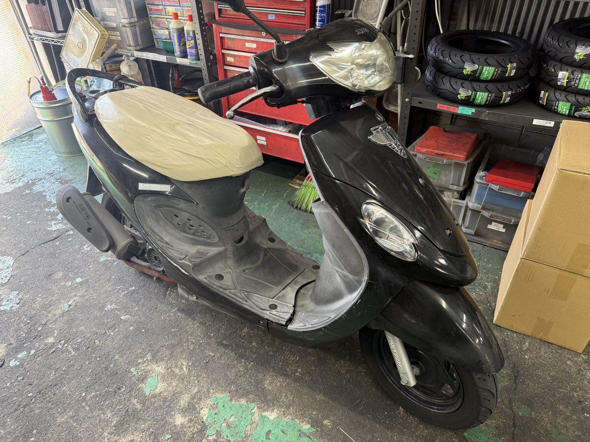 ★支払い総額3.8万円★関東圏内即日配送可能！SYM KAZE50 サイスタ付！ 4スト、集中キー！シートオプショナー！ SYM：KAZE50