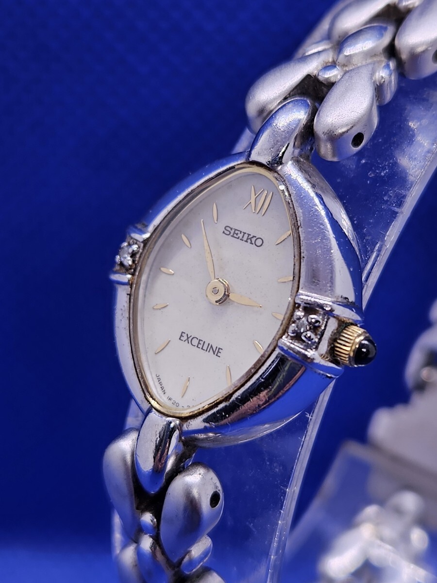 SEIKO エクセリーヌ 腕時計 1221-5010 セイコー ゴールド文字盤 | Shop