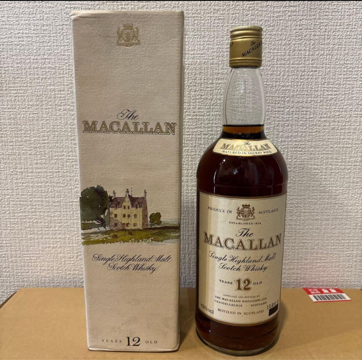 MACALLAN マッカラン 1964 ミニボトル 特級 ウイスキー古酒 未開封
