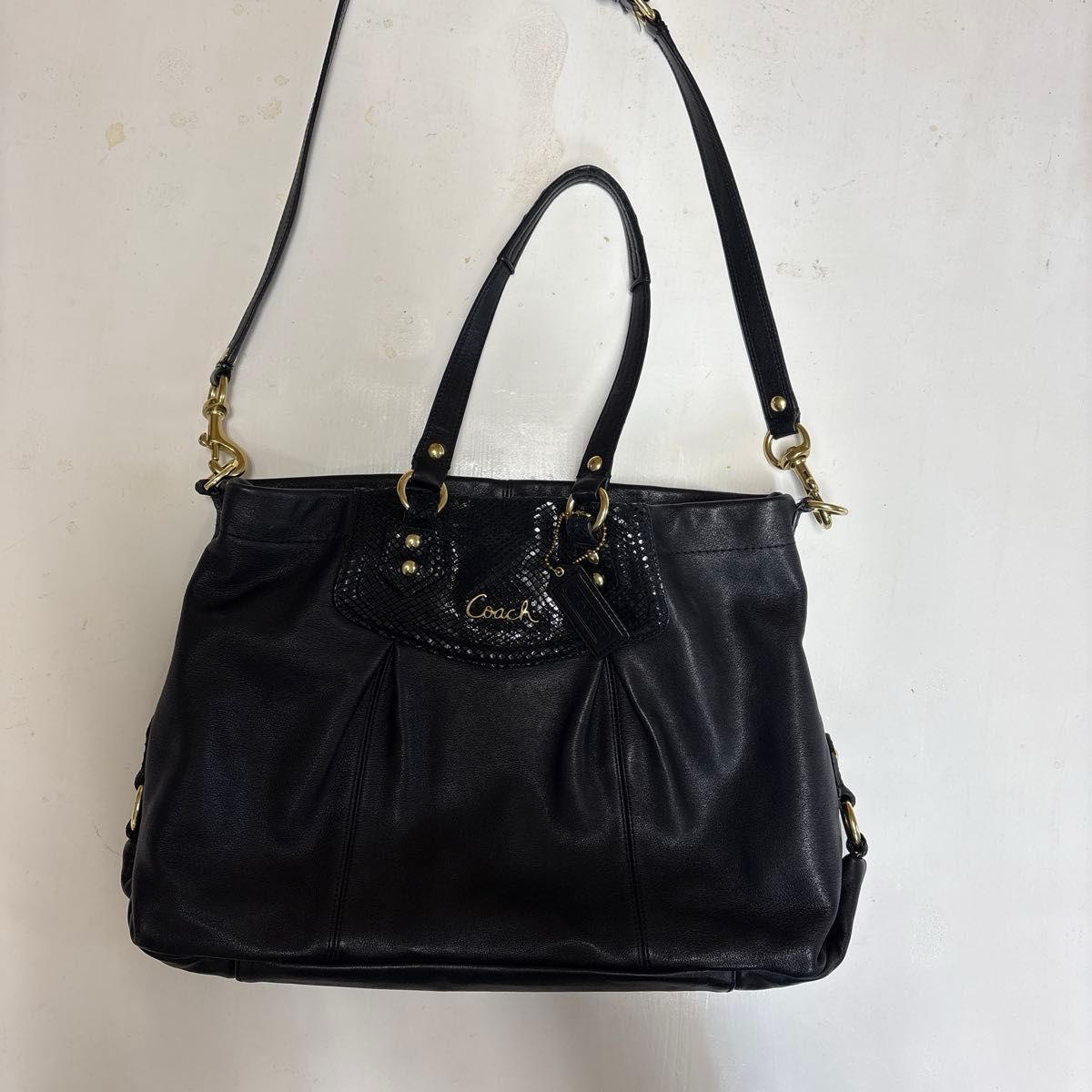 ✨極美品✨コーチ トートバッグ 2way ミックスドレザー ドリーマー C 