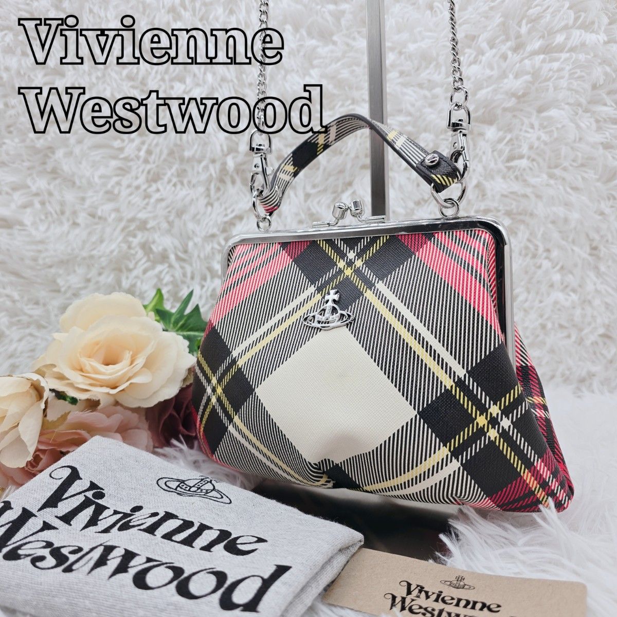 Vivienne Westwood/ヴィヴィアン ハート型2WAYハンドバッグ オーブ 