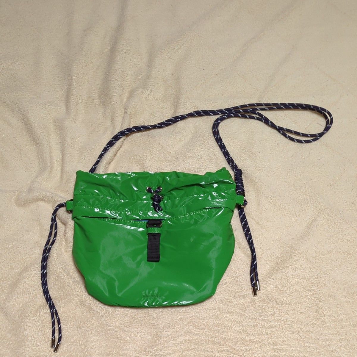 未使用級✨COACH ワンショルダーバッグ アクセサリーポーチ レザー y2k 未使用級】COACH ワンショルダーバッグ アクセサリーポーチ レザー y2k