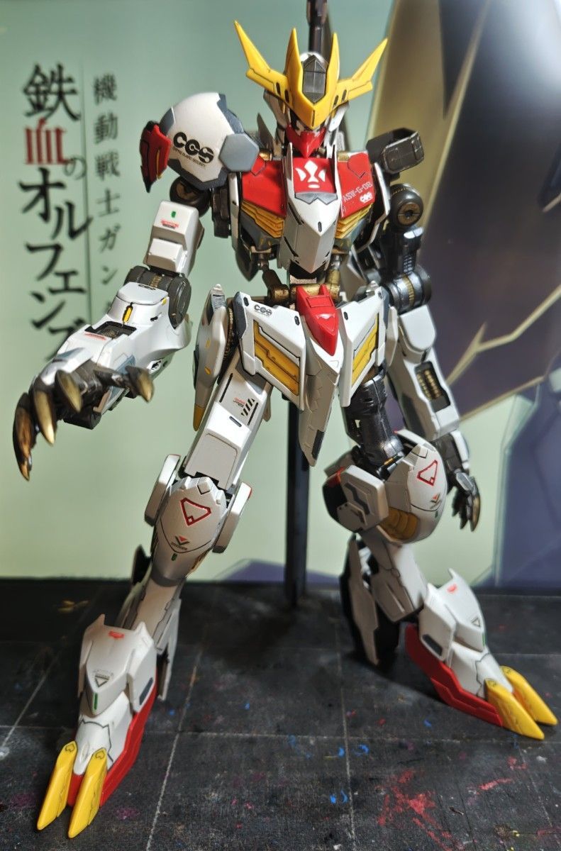 未組立 1/35 バルバトスルプスレクス ヘッド バスト+LED ユニット