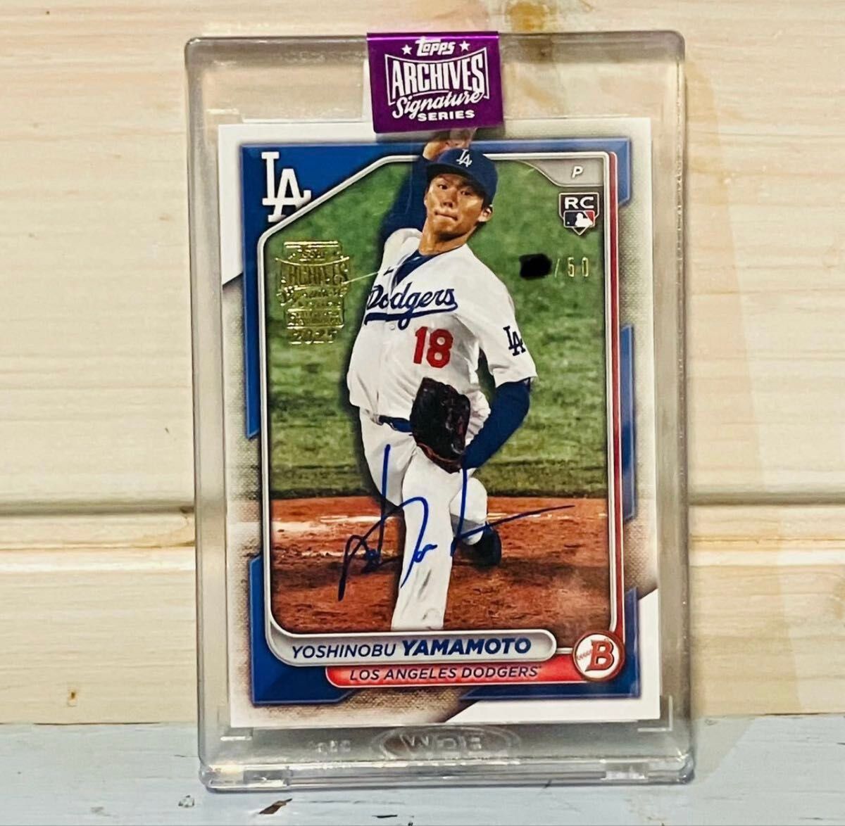 Topps 2026 Series2 山本由伸 75周年記念オートグラフ | Shop at 