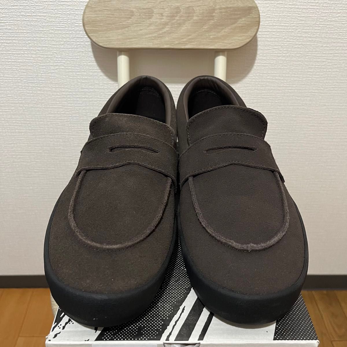Vans Suede Skate Loafer ダークブラウン 29cm スケートローファー