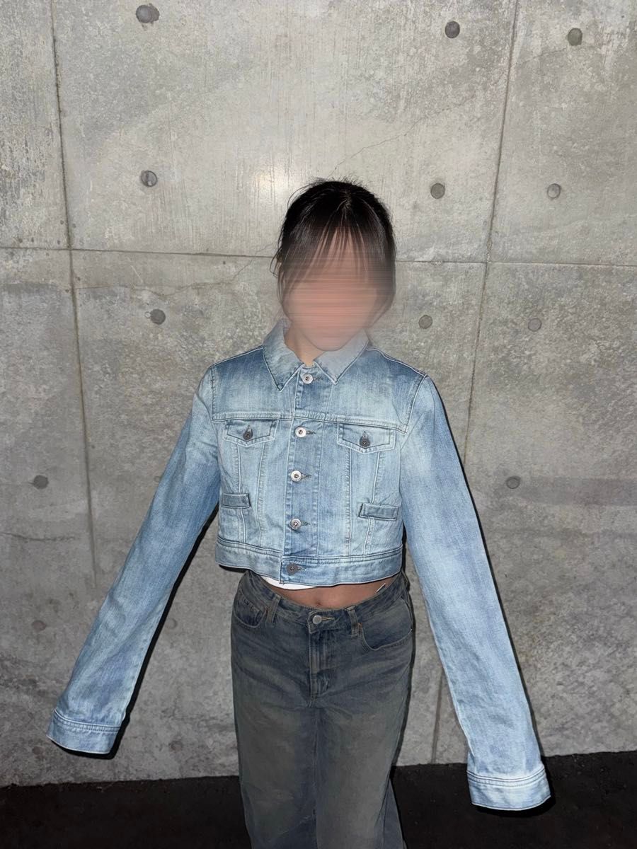 AF AGGER◇HEMP/COTTON DENIM JACKET BLUE◇サイズ2◇エーエフアガー 