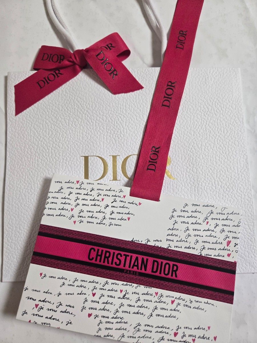 Dior ギフトボックス セット 巾着 デパコス ラッピング ディオール