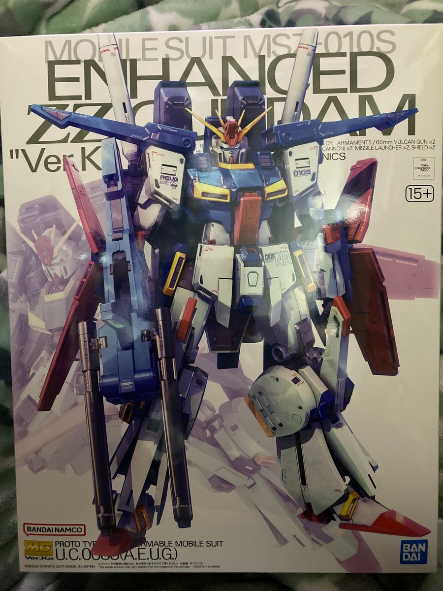 mg 強化型ZZガンダムver.Ka ジャンク ジャンク ガンプラ MG 強化型 ダブルゼータガンダム ZZガンダム ver Ka