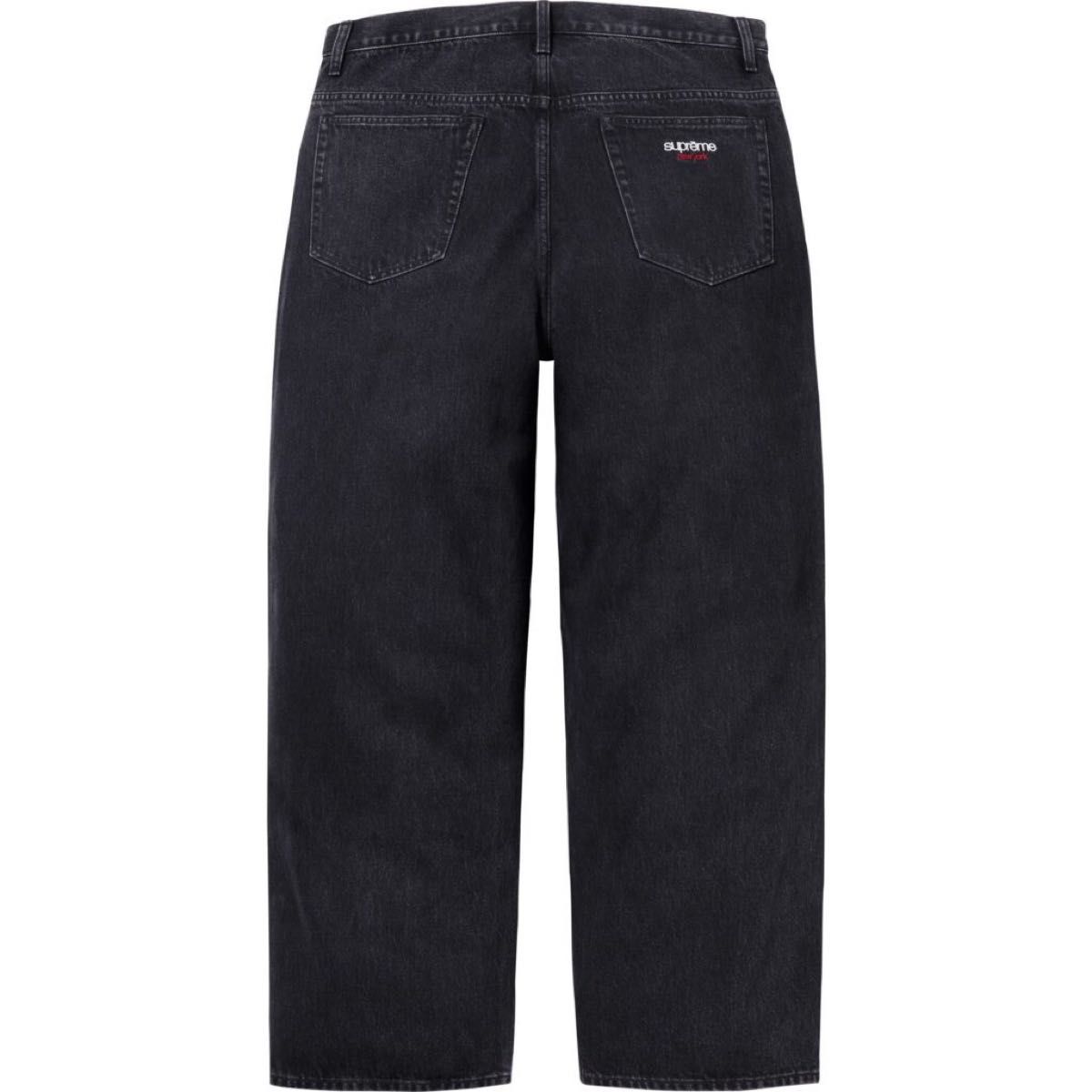 Supreme Baggy Jean バギージーンズ black 32 box Supreme | Rigid 