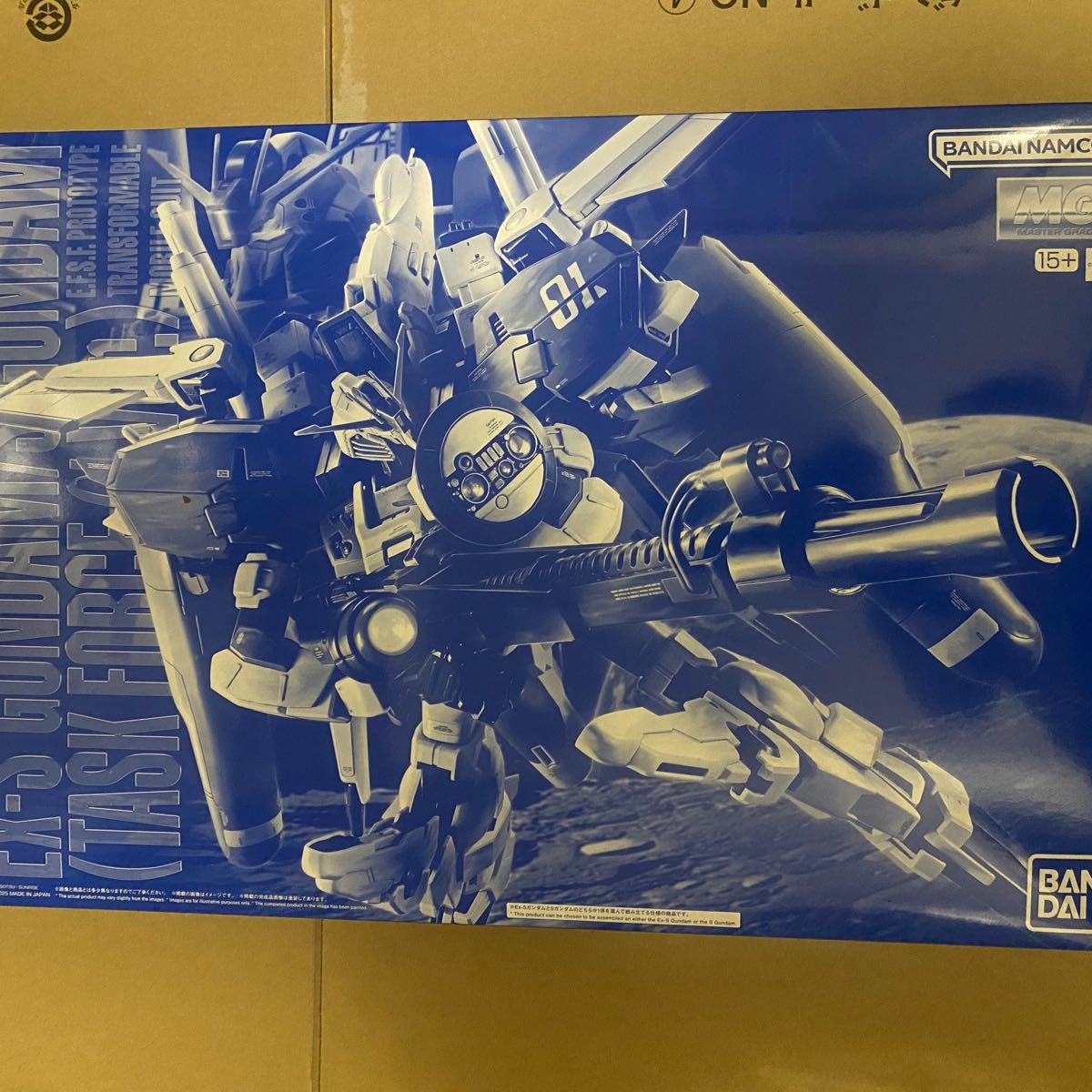 新品未開封 MG 1/100 Ex-Sガンダム/Sガンダム (タスクフォースα