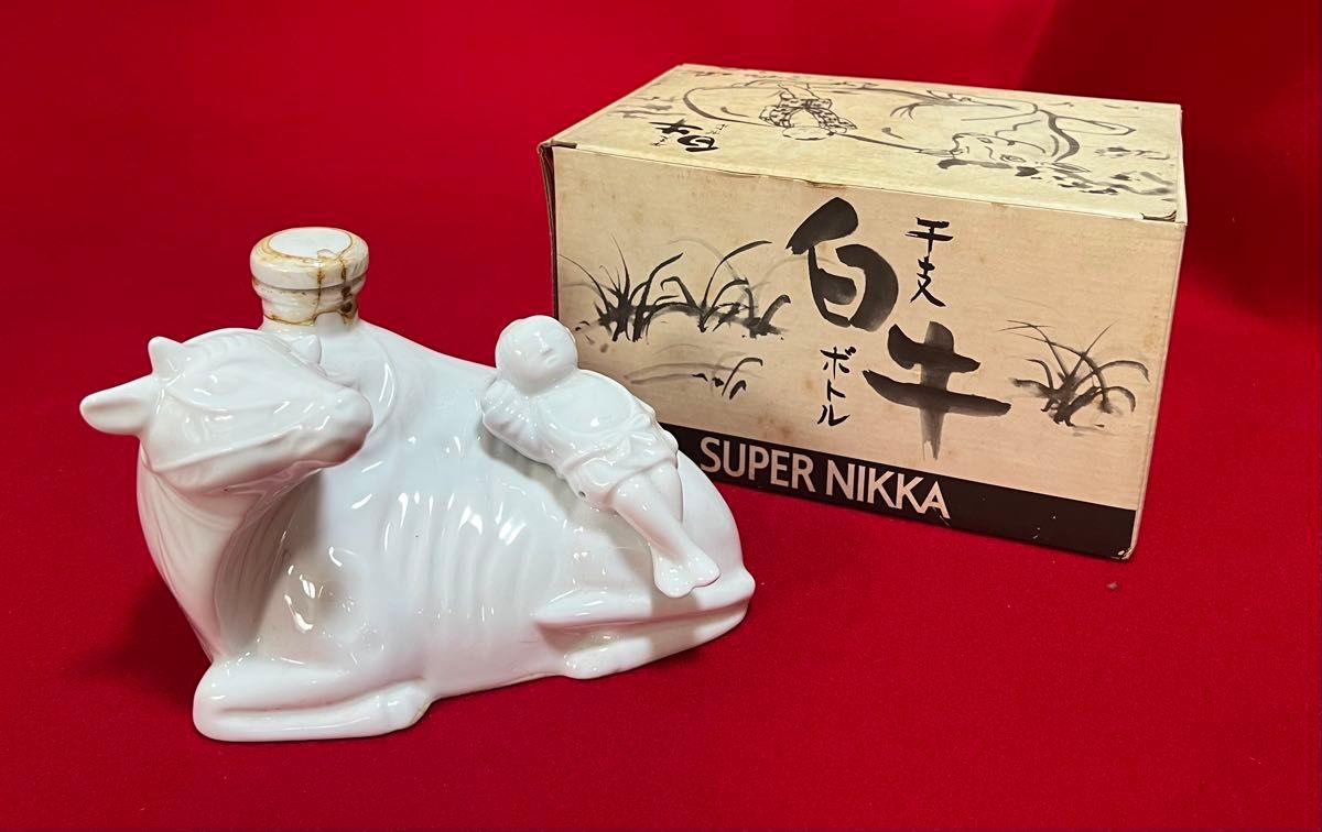 Super NIKKA スーパーニッカ 中国地方古地図 陶器ボトル 【公式