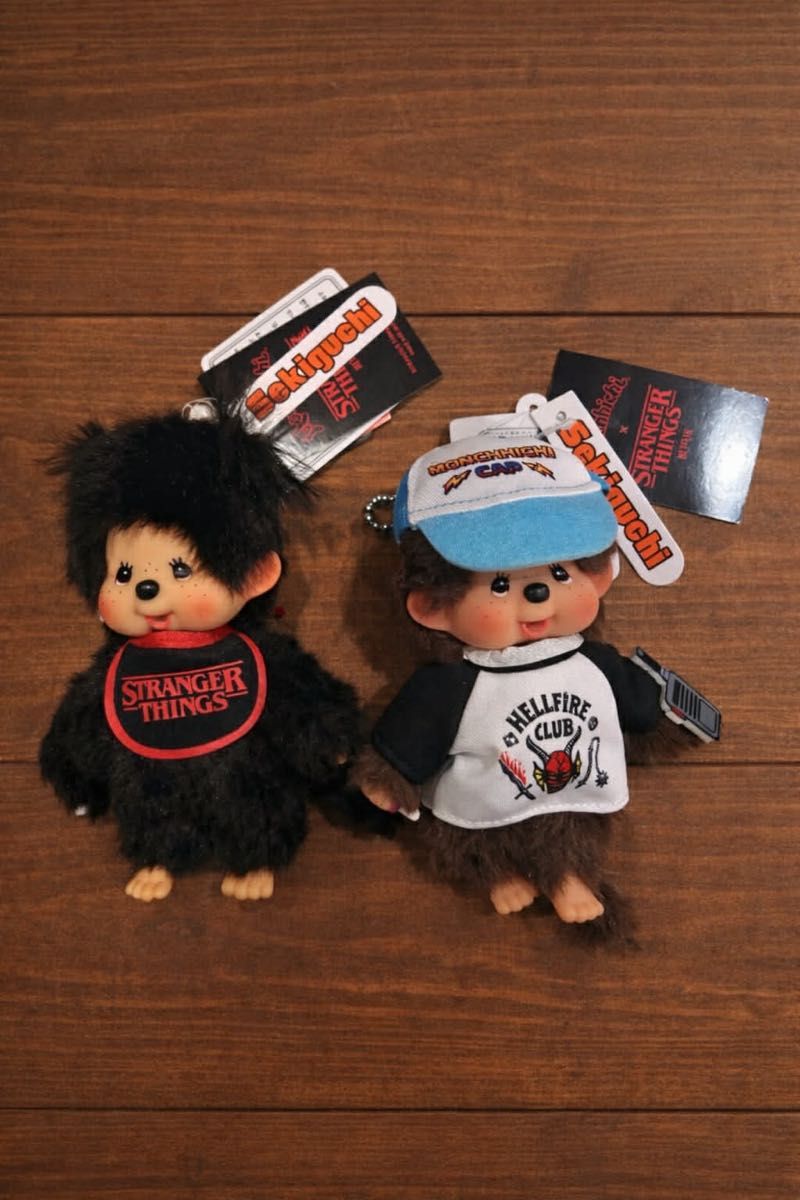 モンチッチ× ストレンジャーシングス コラボ キーチェーン ぬいぐるみ