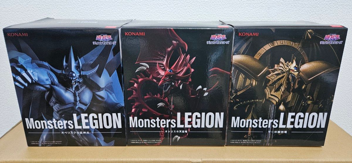 遊戯王 フィギュア 7体セット オシリス オベリスク ラー ブラック