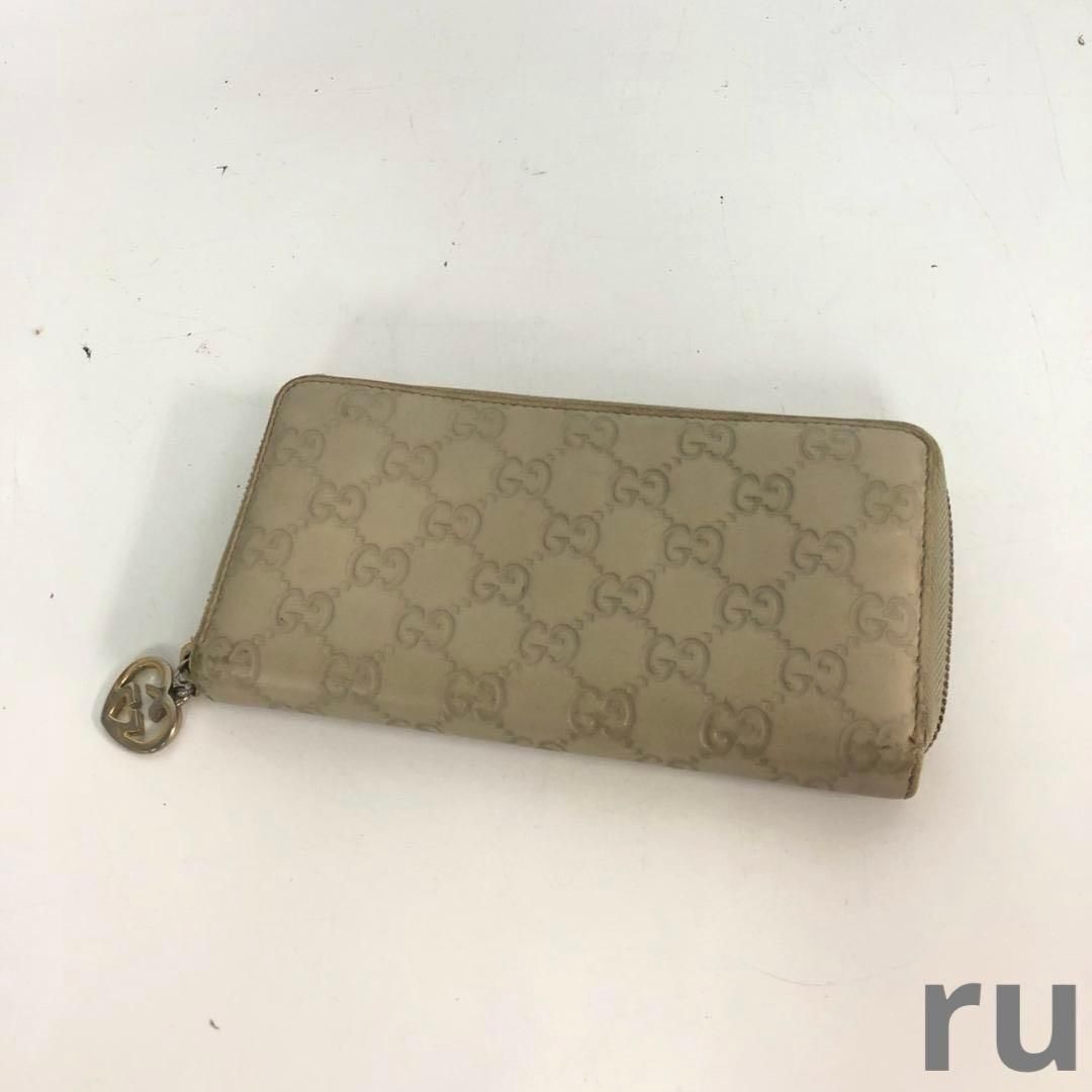 GUCCI グッチ シマ GG柄 ハートビット 長財布 ピンク系 | Shop at
