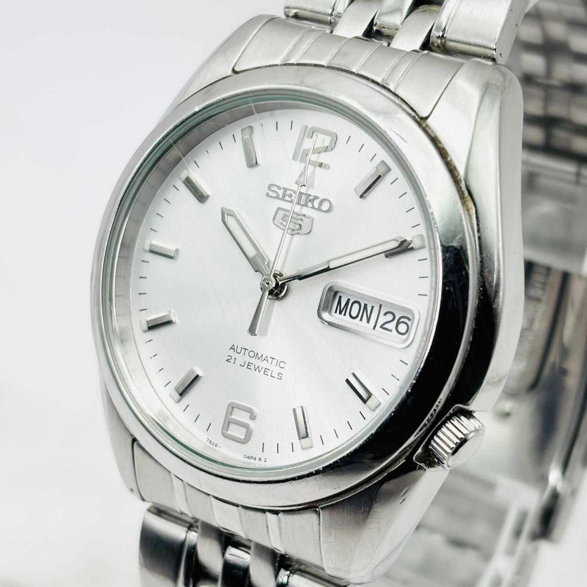 稼働SEIKO5 自動巻き レディース 腕時計 デイデイト コンビ レア 希少 
