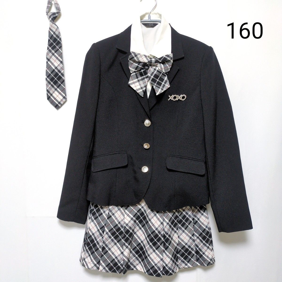 美品 イーストボーイ EAST BOY 女の子 フォーマルスーツ セットアップ 