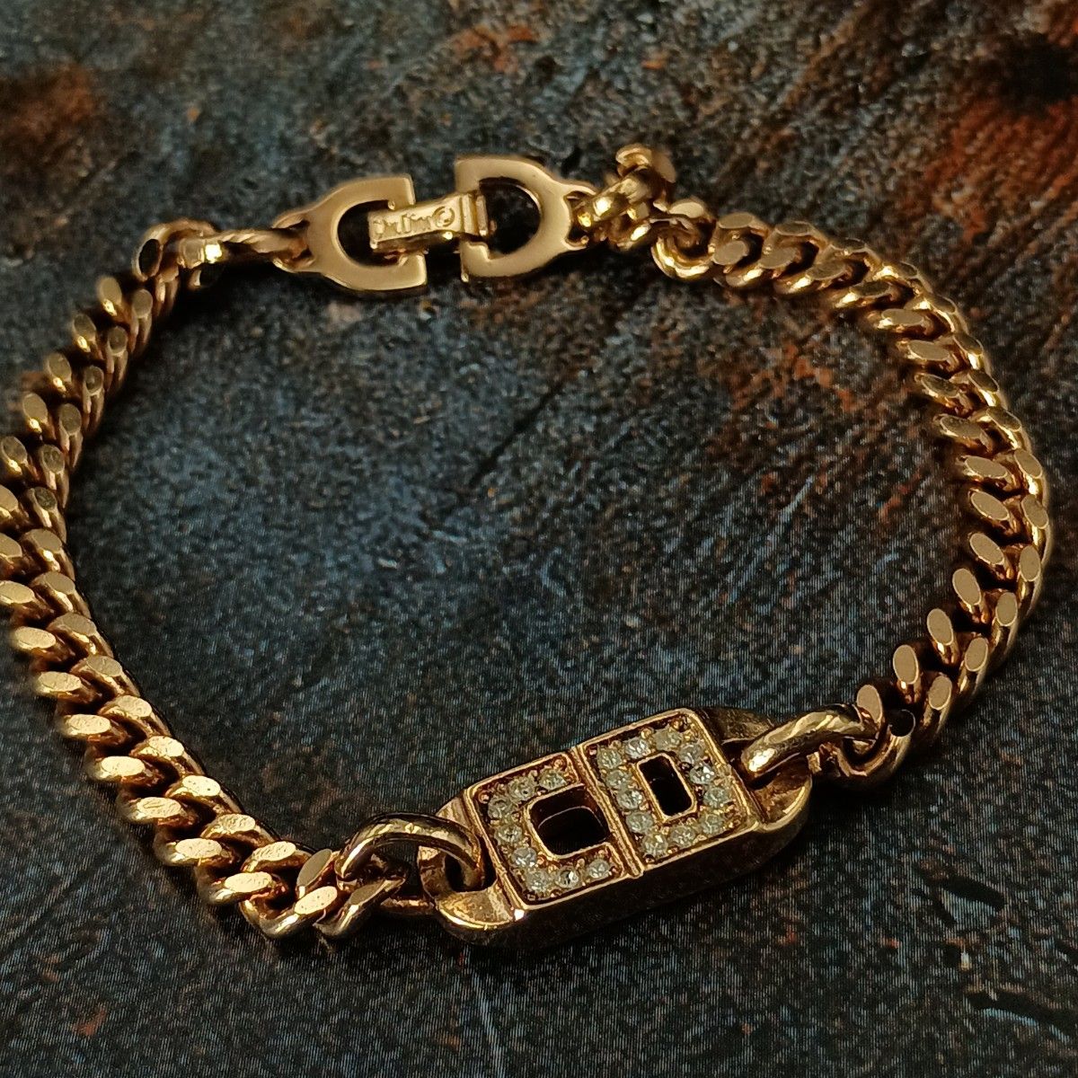 1-36 vintage Dior ディオール CDロゴ ヴィンテージ ブレスレット