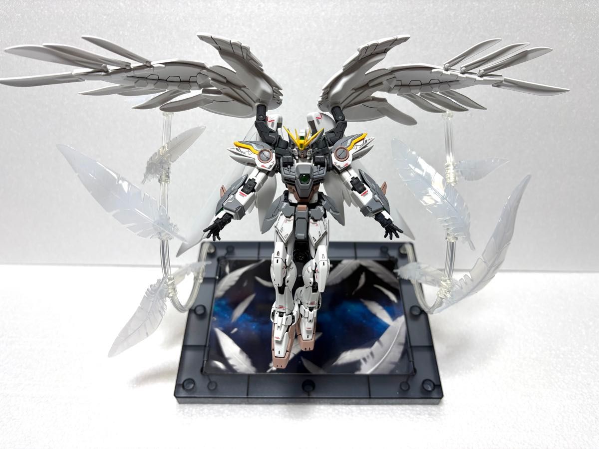 MG ver.ka ウイングガンダムゼロEW 全塗装 スノーホワイトプレリュード