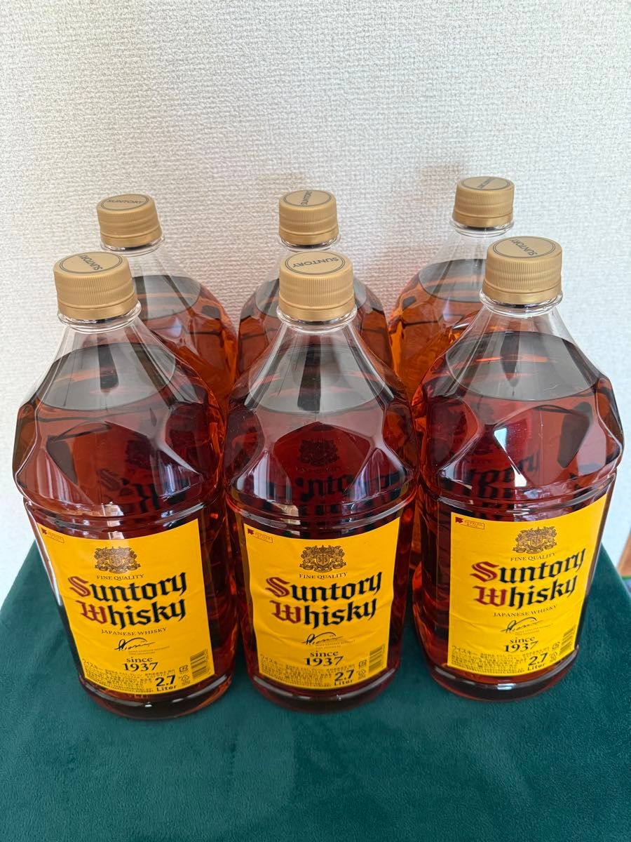 角 2700ml×6本セット、角瓶ウイスキー2.7×6本、サントリーウイスキー