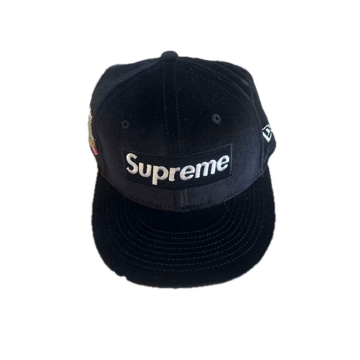 supreme newera スエード cap パープル boxlogo | Shop at