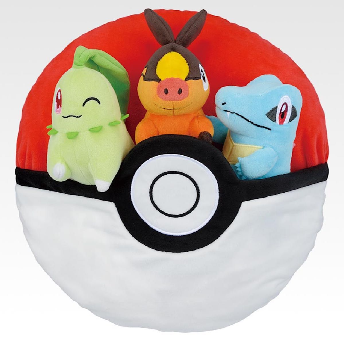 中国限定】ポケモンカードゲーム チコリータ可動ぬいぐるみ 頭の葉っぱ