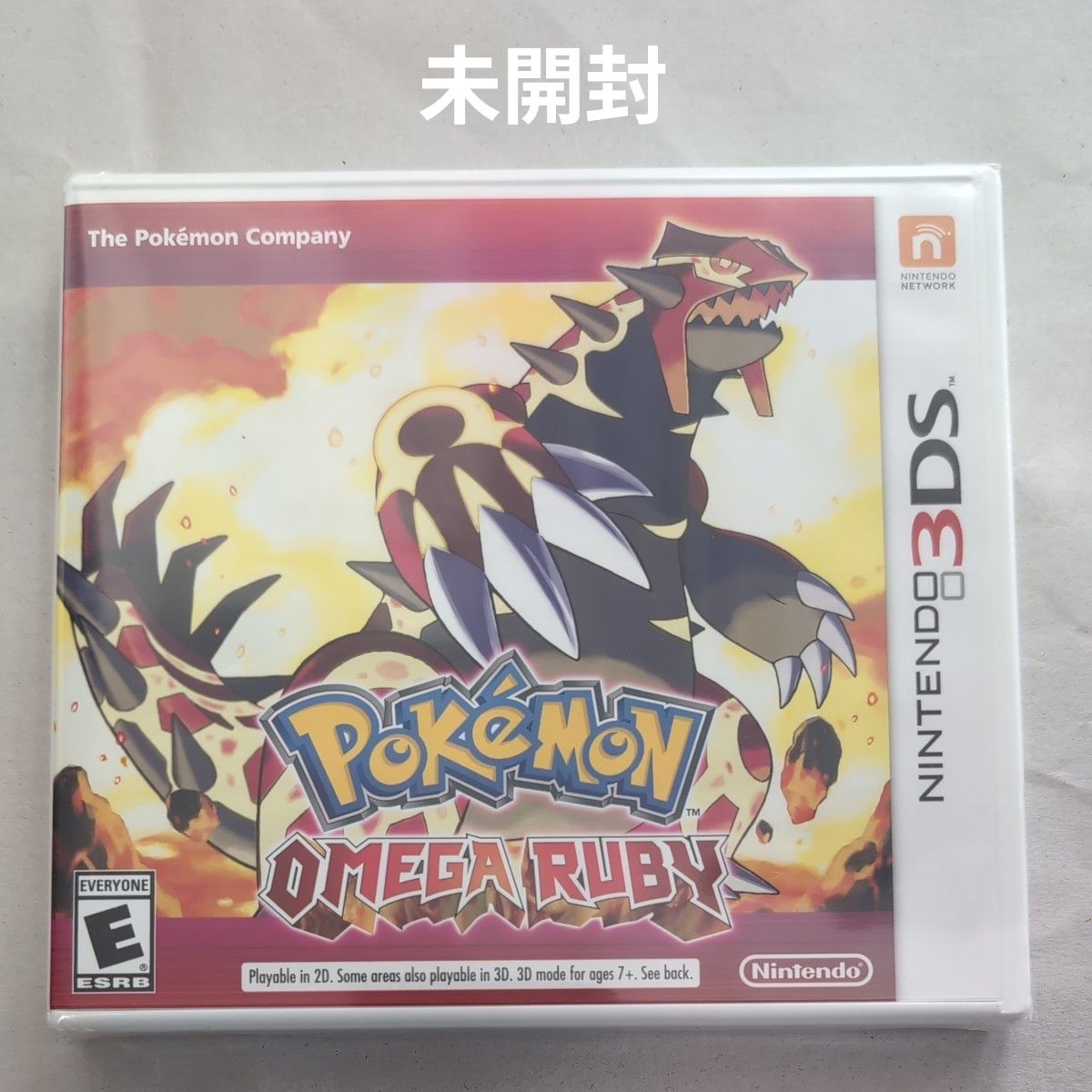 3DS ポケットモンスター オメガルビー ポケモン 北米版 海外版 ソフト
