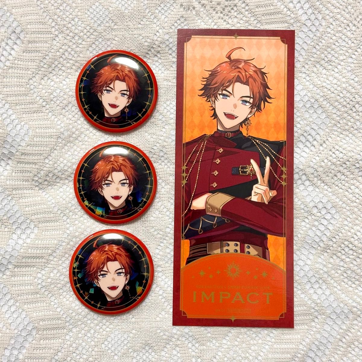 即購入◎impact 北見遊征 缶バッジ 太陽組 3skm | Shop at
