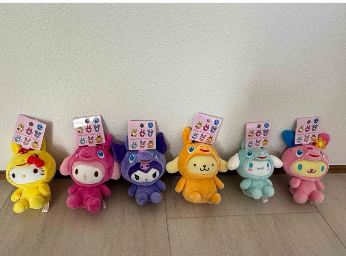 RODY×サンリオキャラクターズ ちいさなペアぬいぐるみ 6種③ ちいさな