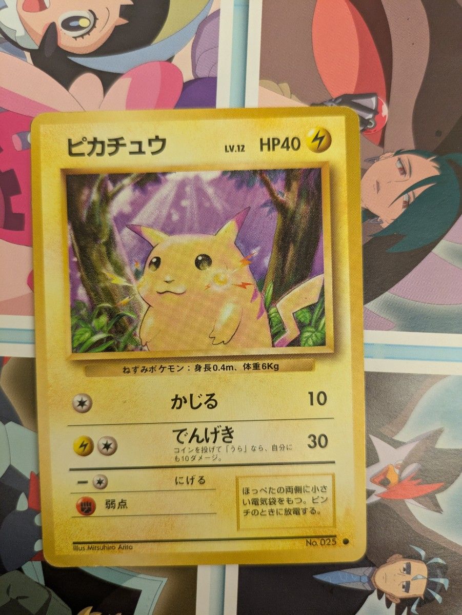 ポケモンカード 旧裏 ピカチュウ LV.12 HP40 No.025ワニマーク | Shop