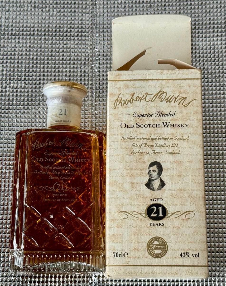 アラン モルト 初期のボトル 700ml 箱付 Arran 古酒 【公式通販】