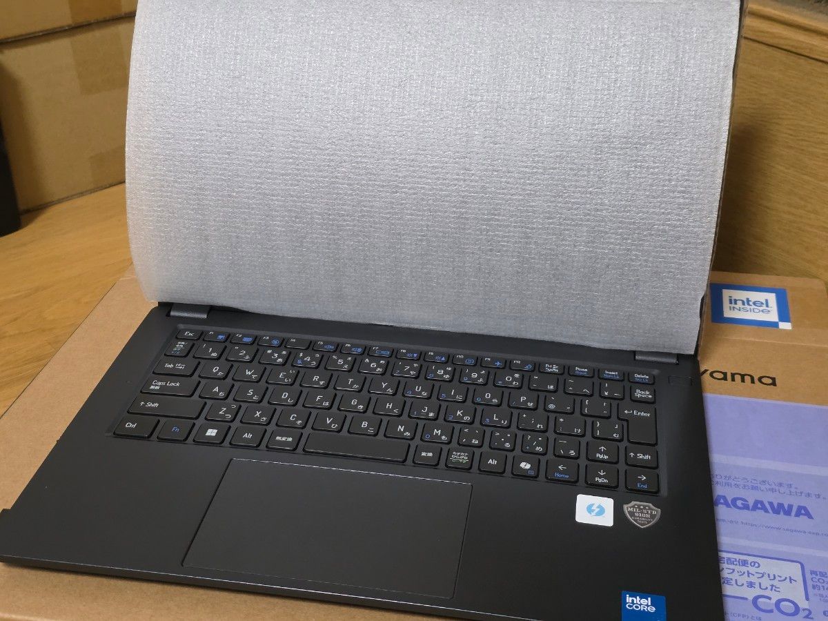 ノートPC】iiyama〈W950BU〉Intel Core i3/SSD256GB+HDD500GB/メモリ 