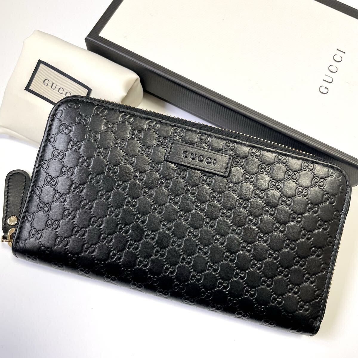 美品】 355 GUCCI グッチ マイクロ シマ 2つ折り 財布 | Shop at