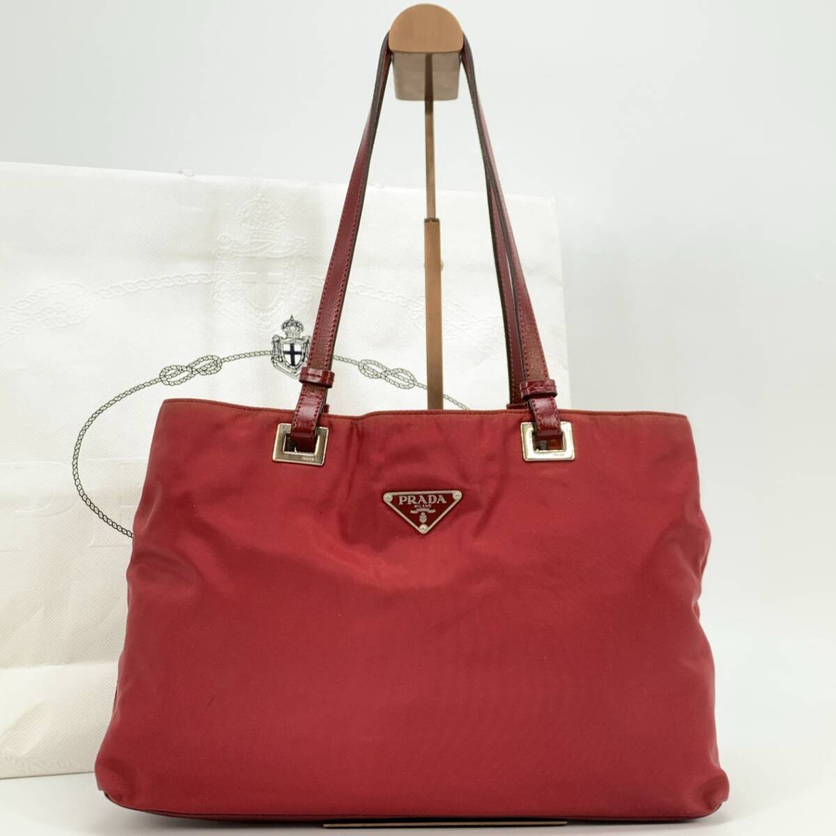 正規品】PRADA プラダ ショルダーバッグ ブラウン 茶系 肩掛け レザー 