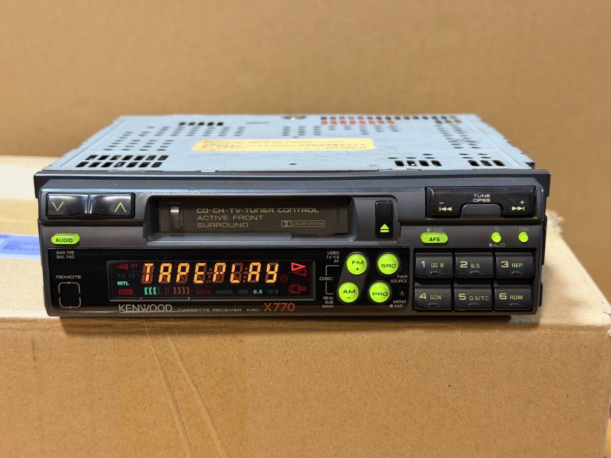 希少】当時物 KENWOOD DPX-4000 オーディオ レトロ 旧車 CD 【公式通販】