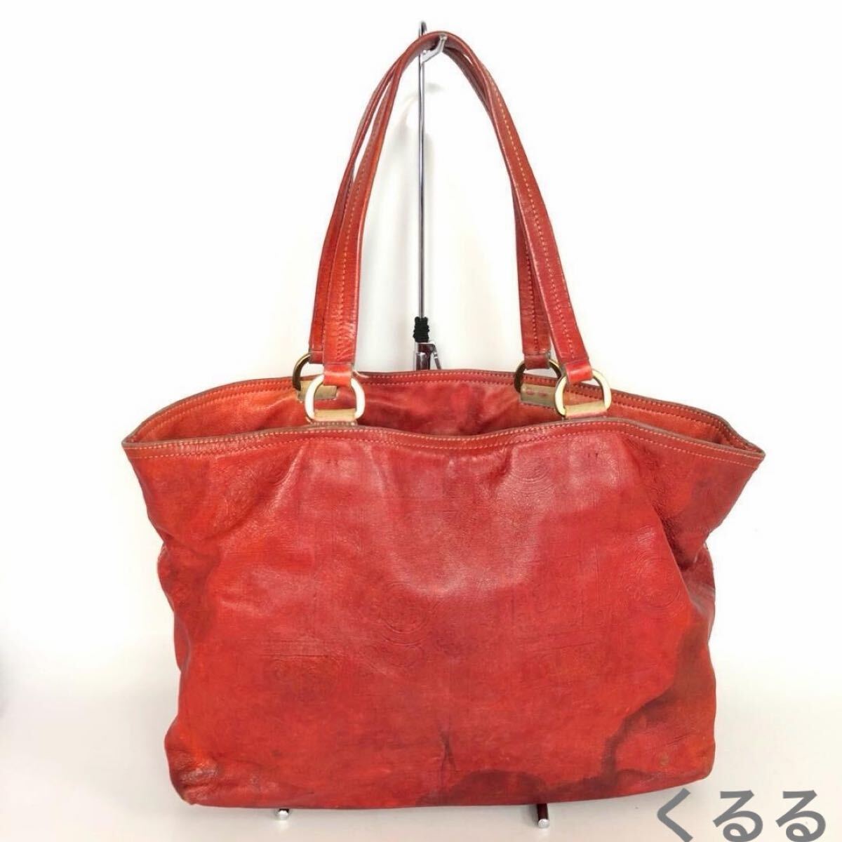 PRADA プラダ トートバッグ ナイロン レッド