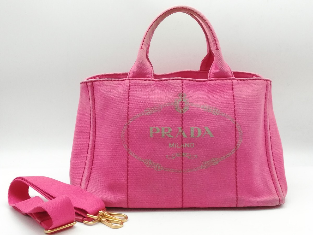 新品 プラダ ノベルティ トートバッグ ピンク 希少 | Shop at